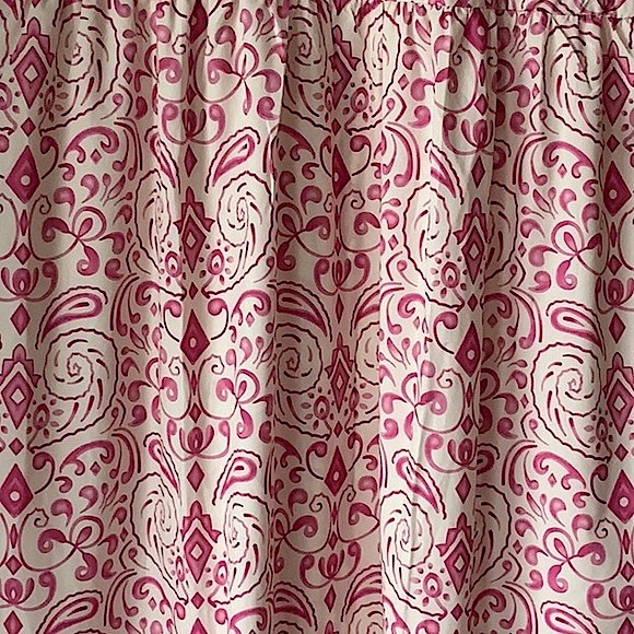 GORGEOUS Pink & Cream Maxi Button Up Dress - Picture 4 of 9